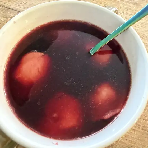 Barszcz z pielmieni