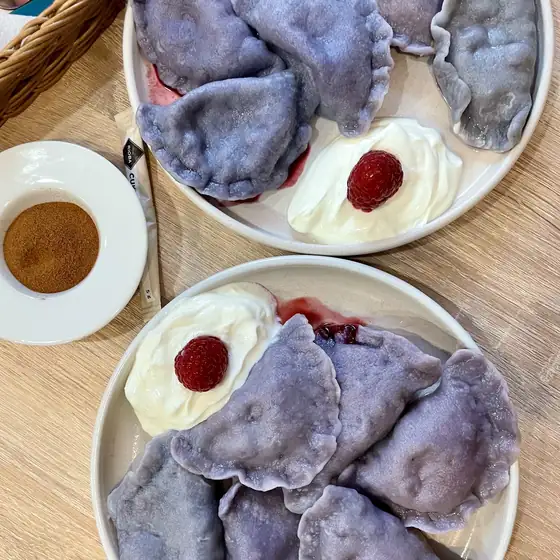 Pierogi z owocami