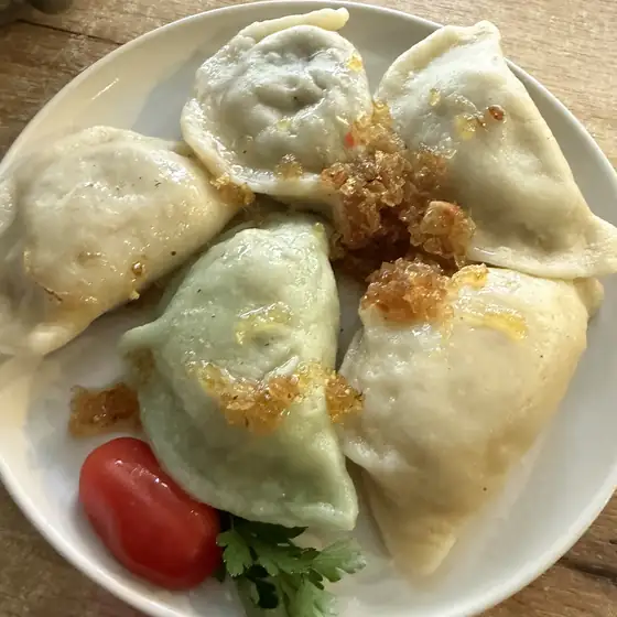 Pierogi z okrasą